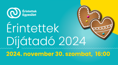 Érintettek Díjátadó 2024 - Várunk Téged is!